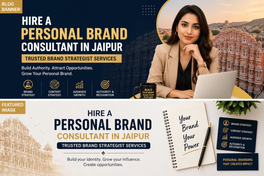 Hire a Personal Brand Consultant in Jaipur